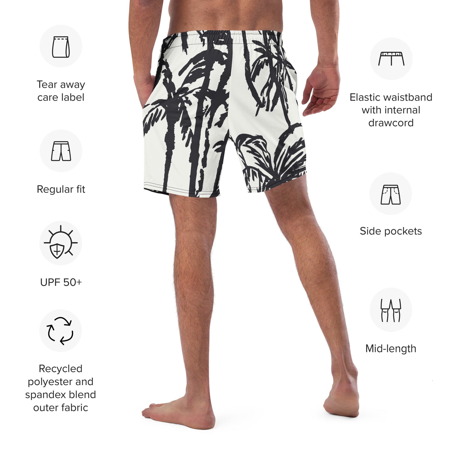 Men's swim trunks