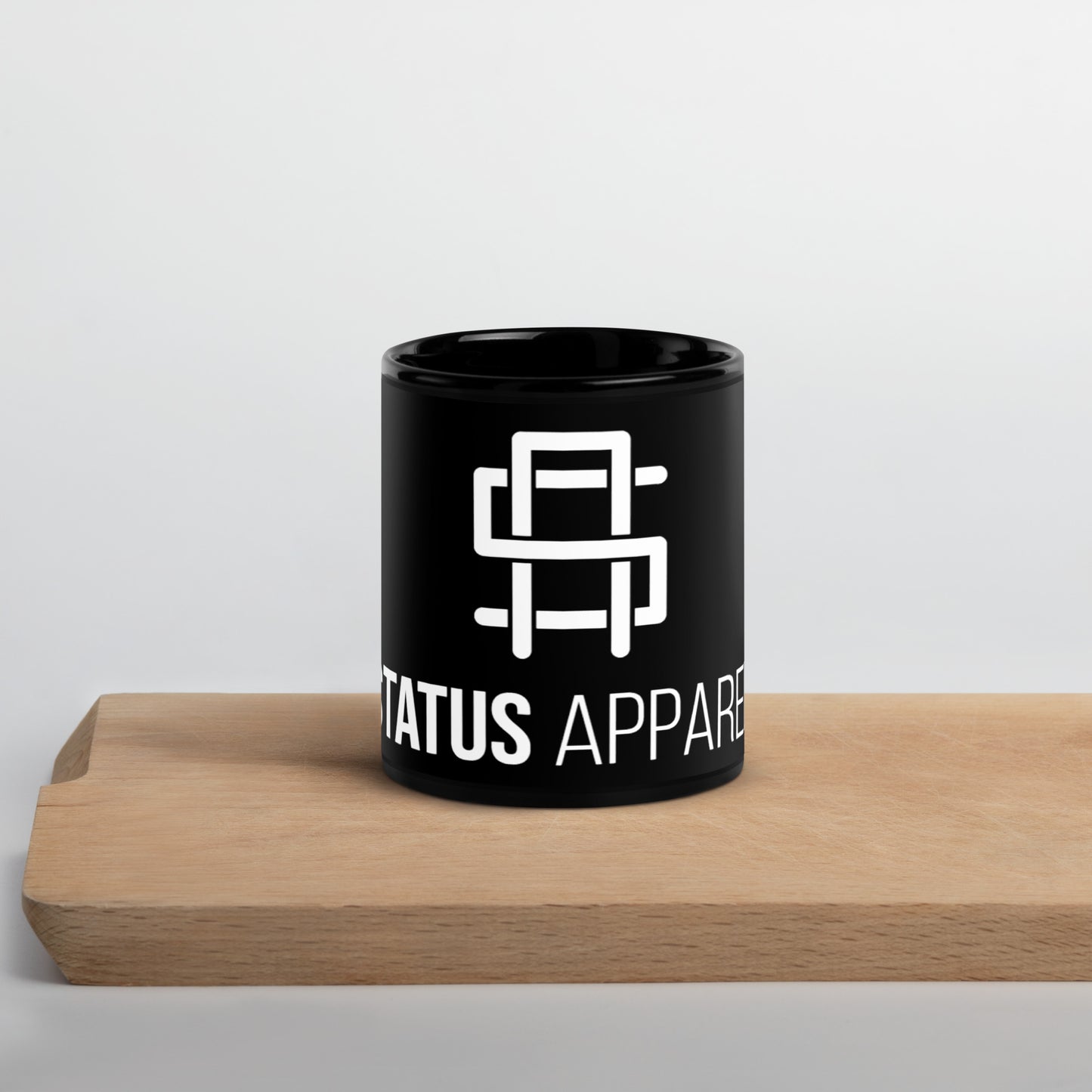 Status Black Glossy Mug