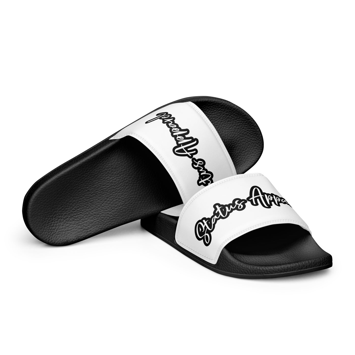 Women's Cursive slides