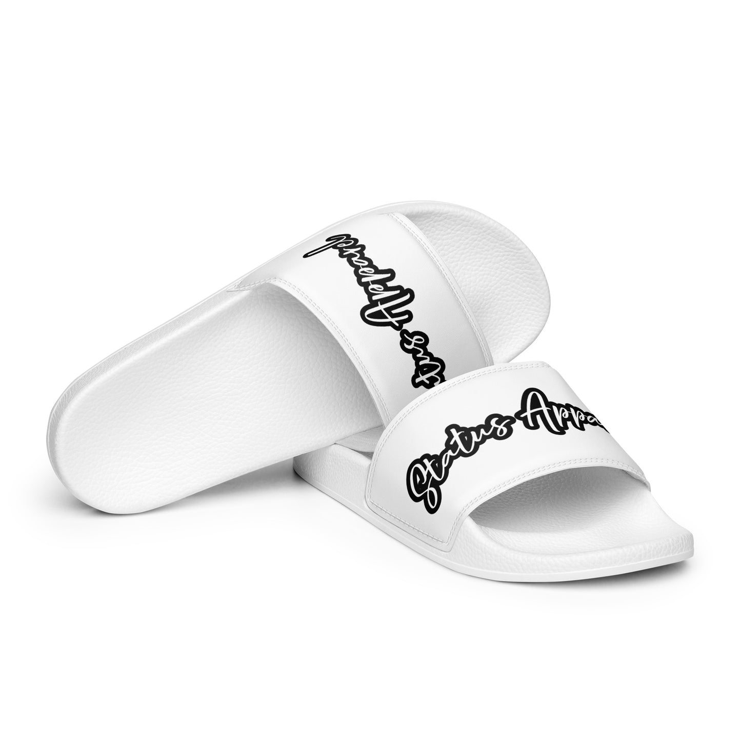 Women's Cursive slides